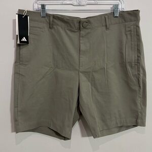 Brand new men’s Adidas golf chino Gray shorts